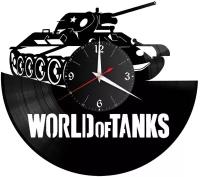 Настенные часы TreeSpirit World Of Tanks, WOT танки