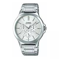 Наручные часы CASIO Collection MTP-V300D-7A, голубой, серебряный