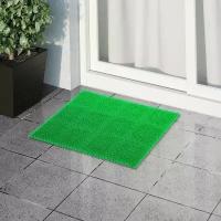 SUI Покрытие ковровое щетинистое без основы «Травка», 40×53 см, цвет зелёный