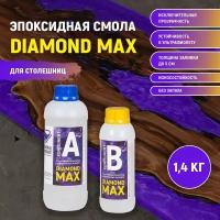 Эпоксидная смола для объёмных заливок DIAMOND MAX 1,4 кг