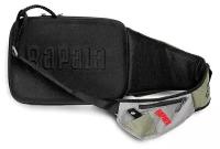 Сумка для рыбалки Rapala Limited Sling Bag 42х28х11 см черный/зеленый