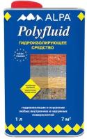 Средство для Гидроизоляции пропиточное Alpa Polyfluid / Альпа Полифлюид (1 л)