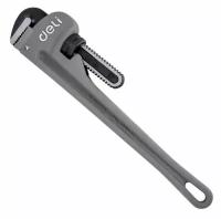 Трубный ключ Стиллсона облегченный Deli DL105018 405мм (ширина захвата 60мм, алюминиевый сплав + CrMo) 114787