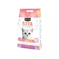 Комкующийся наполнитель Kit Cat Soya Clump Confetti, 7 л