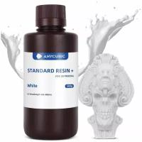 Фотополимер Anycubic Standard Resin+ (Белый) 500 г/бутылка