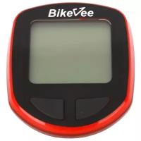 Велокомпьютер Bikevee BKV-1000, 13 функций, красный