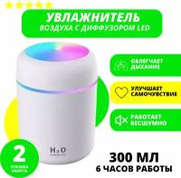 Аромадиффузор-ночник Humidifier H2O, белый