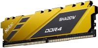 Модуль памяти Netac Shadow DDR4 DIMM 3200Mhz PC25600 CL16 - 8Gb Yellow NTSDD4P32SP-08Y