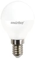 Smartbuy шар P45 E14 5W(400lm) 4000K 4K матовая пластик SBL-P45-05-40K-E14