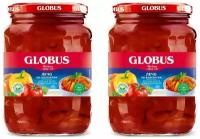 Globus/ Овощные консервы Лечо по-болгарски, 680 мл, 2 шт