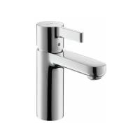 Смеситель для раковины Hansgrohe Metris Е 31060000 с донным клапаном