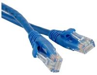 Патч-корд LANMASTER вилка RJ-45, вилка RJ-45, кат.5е, ПВХ, 15м, синий