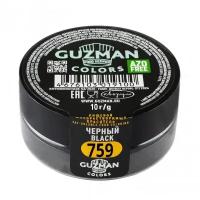 Пищевой краситель сухой жирорастворимый GUZMAN Супер черный 759, высокой концентрации для кондитерских изделий шоколада10 гр