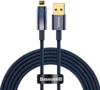 Кабель передачи данных / быстрой зарядки / Baseus Data Cable USB to IP 2.4A 2m Blue CATS000503