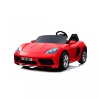 RiverToys Автомобиль Porsche Cayman T911TT, красный