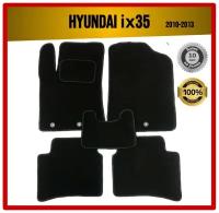 Комплект ворсовых ковриков ECO на Hyundai ix35 I 2010-2013
