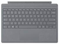 Клавиатура Microsoft Surface Pro Signature Type Cover материал Alcantara (Platinum) RUS