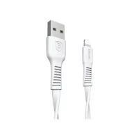 Кабель Baseus Tough series USB - Lightning (CALZY), 1 м, white