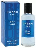 Delta Parfum Мужской Credo Man Blue Label Туалетная вода (edt) 100мл