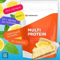 Протеин Мультикомпонентный Pureprotein 1 кг./Лимонный чизкейк