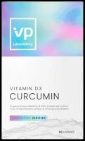 VPLab Curcumin & Vitamin D3 капс., 67 г, 60 шт