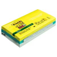 Блок-кубик Post-it Super Sticky Z-блок R330-6SST, 76х76, эко-тропик, 6 блоков по 90 листов