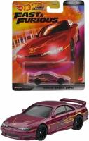 Детская Машинка 1:64 Hot Wheels Premium Редкая модель NISSAN 240SX (S14) из серии FAST & FURIOUS Подарок На Новый Год