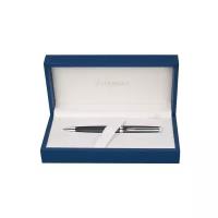 Шариковая ручка Waterman Hemisphere, цвет: MattBlack CT, стержень: Mblue