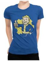 Футболка с принтом Игра Fallout / Vault Boy / Волт-Бой / Женская