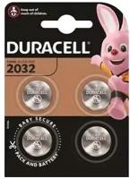 Батарея Duracell CR2032 4шт