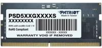 Оперативная память Patriot Memory SODIMM DDR5 32GB 4800МГц pc-38400 (PSD532G48002S)