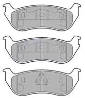 DELPHI LP1859 LP1859_!колодки дисковые з.\ Jeep Cherokee/Wrangler II 2.4-4.0i/2.5-2.8CRD 03>