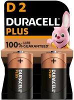 Батарея Duracell LR20-2BL PLUS