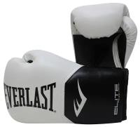 Боксёрские перчатки Everlast Elite ProStyle – бел/чер