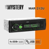 Автомобильная магнитола MYSTERY MAR-212U, USB, зеленая подсветка