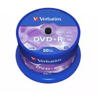 DVD+R Диск VERBATIM AZO (PACK 50 шт.) 16x 4.7GB 120 min