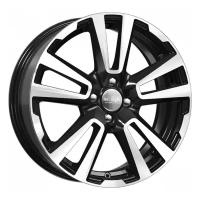 КиК Vesta Cross КС874 17 / 6.5J PCD 4x100.00 ET 43.00 ЦО 60.10 Литой / Черный с полированной лицевой поверхностью