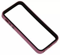 Чехол для iPhone 5/5s бампер пластиковый SGP <розово-черный>