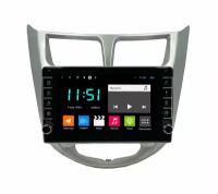 Магнитола Mediabass Hyundai Solaris 2011-2017, Android 12, 4/64ГБ, с крутилками / Хендай Солярис