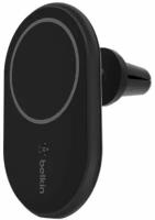 Автомобильный держатель Belkin BoostCharge Wireless Magnetic Car Phone Holder совместим с MagSafe (WIC004BTBK-NC)