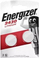 Батарейка Energizer CR2430, в упаковке: 2 шт