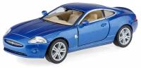 Металлическая машинка Kinsmart 1:38 «Jaguar XK Coupe» инерционная / Бордовый