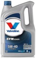 Моторное масло Valvoline SynPower MST C3 5W40 5л