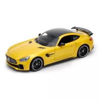 Машинка WELLY 1:24 Mercedes-Benz AMG GT R желтый