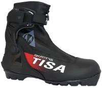 Ботинки лыжные Tisa NNN Skate цвет Черный