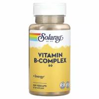 Solaray, B - Complex 50, Комплекс Витаминов группы B, 100 капсул