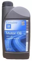 Моторное масло General Motors (GM) GENUINE MOTOR OIL SN PLUS GF-5 10W-40 Полусинтетическое 1л