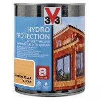 Антисептик V33 для дерева HYDRO PROTECTION полуглянцевый Скандинавская сосна 0,9л