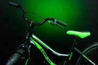 Велосипед LORAK JUNIOR 18 Boy Матовый Чёрный/Зелёный
