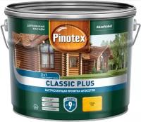 Пропитка-антисептик Pinotex Classic Plus 3 в 1 Сосна 9л